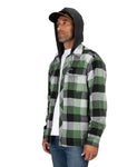 Simms - M's Coldweather Hoody - Moss Green Buffalo Plaid