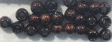 Dazzle Brass Beads sizes 5/32 1/8