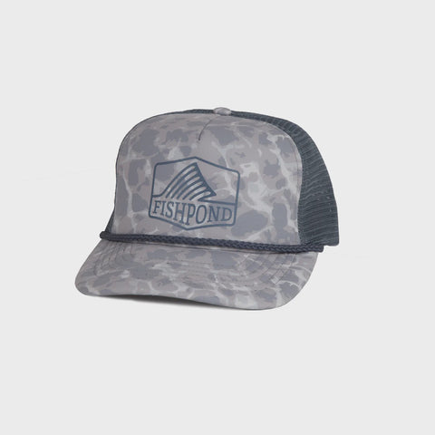 Fishpond - Dorsal Fin Trucker Hat - Overcast Camo