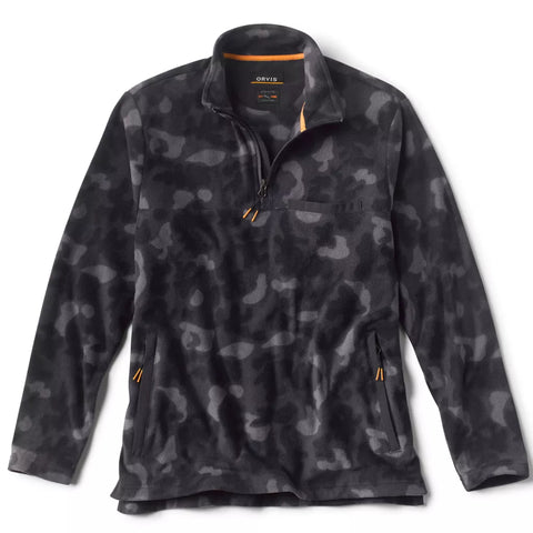 Orvis - Hill Country Microfleece 1/4 Zip - Blackout Camo