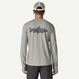 Patagonia - Men's Long-Sleeved Capilene Cool Sun Shirt - Fitz Roy Trout