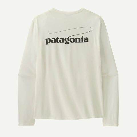 Patagonia - Men's Long Sleeve Cap Cool Daily Graphic Shirt - Casting Logo