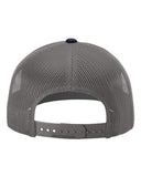 Western Anglers - Richardson Trucker Hat - Midnight Sippers Woven Patch -Navy/Charcoal