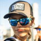 Bajio - Darien - Sunglasses - Black Matte /Green Mirror