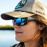 Bajio - Darien - Sunglasses - Black Matte /Green Mirror