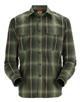 Simms - M's Coldweather LS Shirt - Forest Hickory Plaid