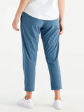 Free Fly - Women's Breeze Cropped Pants - Pacific Blue - M