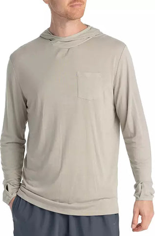 Free Fly - Men's Bamboo Lightweight Hoody - Sandstone