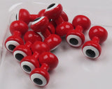 Hareline Double Pupil Brass Eyes