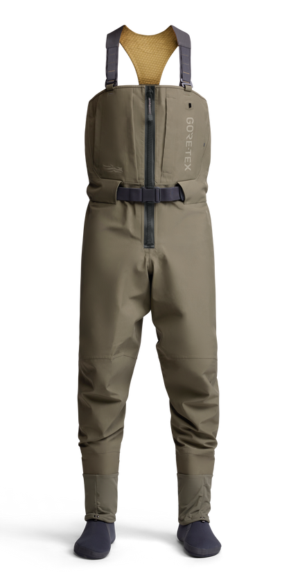 Sitka CrossCurrent GTX Zip Front Stockingfoot Wader