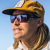 Bajio - Palometa - Sunglasses - Black Matte/Green Mirror Glass