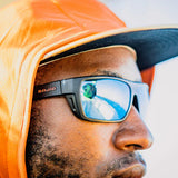 Bajio - Palometa - Sunglasses - Black Matte/Green Mirror Glass