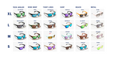 Bajio - Bales Beach - Sunglasses - Green Stripe/BlueMirror/Glass