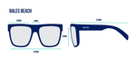 Bajio - Bales Beach - Sunglasses - Green Stripe/BlueMirror/Glass