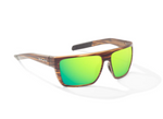 Bajio - Zapata - Sunglasses - Brown Grass Matte/Green Mirror/Glass
