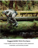 Sitka CrossCurrent GTX Zip Front Stockingfoot Wader