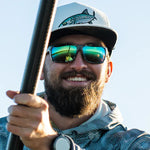 Bajio - Sigs - Sunglasses -Dark Grey/Green Mirror/Glass