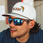 Bajio - Stiltsville - Sunglasses - Gray Tortoise/Green Mirror/Glass