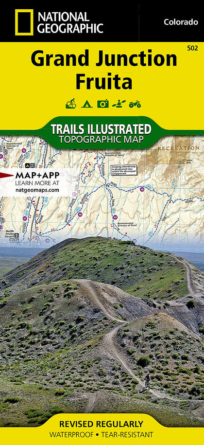 National Geographic - Grand Junction, Fruita Map #502