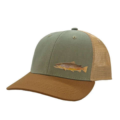 Rep Your Water - Tailout Series Hat: Brown