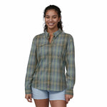 Patagonia - W's L/S Sun Stretch Shirt - San Miguel: Salvia Green