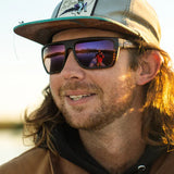 Bajio - Zapata - Sunglasses - Brown Grass Matte/Green Mirror/Glass