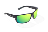 Bajio - Bales Beach - Sunglasses - Black Matte/Green Mirror/Glass