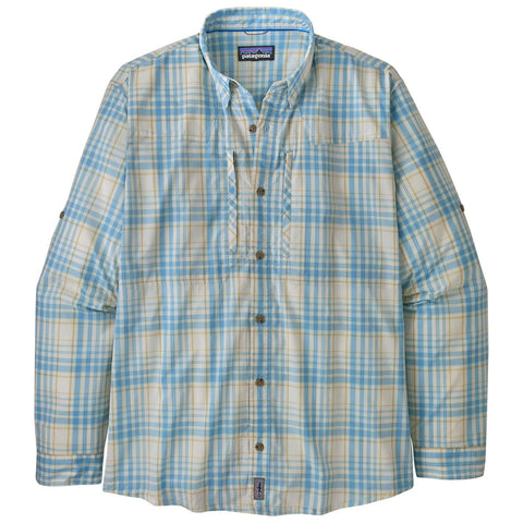 Patagonia - M's L/S Sun Stretch Shirt - Jetty: Birch White