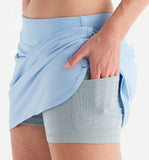 Free Fly - Womens Bamboo Lined Breeze Short - Clear Sky