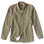 Orvis - Flat Creek Tech Flannel LS - Green Plaid - M