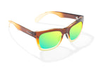 Bajio - Cometa - Sunglasses - Brown Green/Green Mirror/Glass