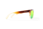 Bajio - Cometa - Sunglasses - Brown Green/Green Mirror/Glass