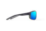 Bajio - Greenland - Sunglasses - Black Matte/Blue Mirror/Glass