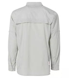 Grundens - Bayamo Cooling LS Shirt - Overcast