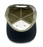 Scott Hat -  Leather Patch Hat Green