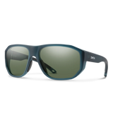 Smith Sunglasses - Outrigger - Matte Pacific Crystal | ChromaPop Polarized Gray Green