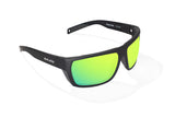 Bajio - Palometa - Sunglasses - Black Matte/Green Mirror Glass