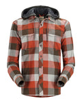 Simms - Coldweather Hoody - Clay Buffalo Plaid