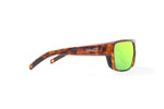 Bajio - Rigolets - Sunglasses - Brown Tortoise/Green Mirror/Glass