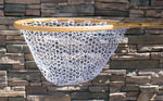 Wooden Fly Fishing Net - Western Anglers Logo