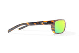 Bajio - Sigs - Sunglasses - Brown Tortoise Gloss - Green Mirror