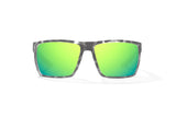 Bajio - Stiltsville - Sunglasses - Gray Tortoise/Green Mirror/Glass