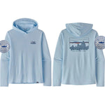 Patagonia - Men's Capilene Cool Daily Graphic Hoody - (Western Anglers Logo)