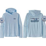 Patagonia - Men's Capilene Cool Daily Graphic Hoody - (Western Anglers Logo)