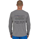 Patagonia - Men's Capilene Cool Daily Graphic Long Sleeve Shirt - (Western Anglers Logo)