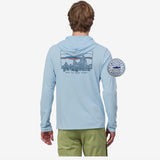 Patagonia - Men's Capilene Cool Daily Graphic Hoody - (Western Anglers Logo)