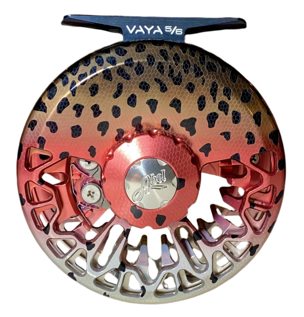 apache 5 6 fly reel RIFT II Fishing Rod Carbon Fiber Telescopic Fishing Rod One-Piece Travel Fishing Rod Fast Action Fly Rod with Aluminum Seat, Abel Vaya 5/6wt in Basic Black with Ebony handle machined in the USA Abel - Vaya - Fly