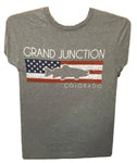 Western Anglers - Grand Junction USA Flag T Shirt