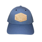 Western Anglers - Richardson Hat - Leather Patch - Blue