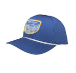 Western Anglers - Richardson Hat - Midnight Sippers Woven Patch - Blue w/ White Rope